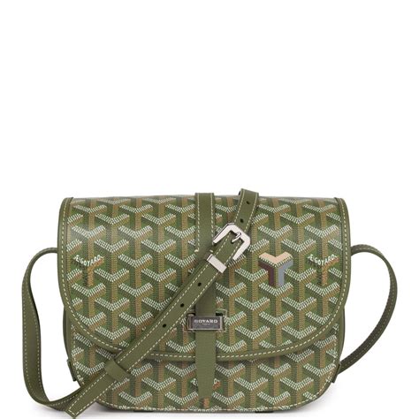 khaki goyard bag|Goyard Khaki Goyardine Belvedere II PM 2022 .